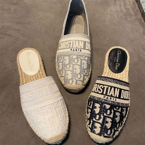 dior espadrilles slides|christian dior espadrilles.